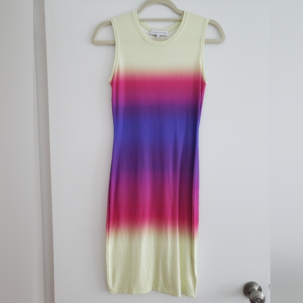 Jonathan Saunders Striped Dress